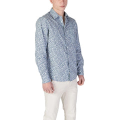 Replay Light Blue Cotton Shirt - Shirts