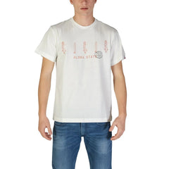 Replay White Cotton T-Shirt - T-Shirts