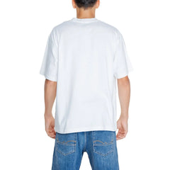 Replay White Cotton T-Shirt - T-Shirts