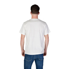 Replay White Cotton T-Shirt - T-Shirts