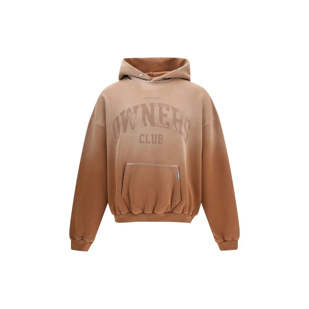 Represent Beige Cotton Sweatshirt