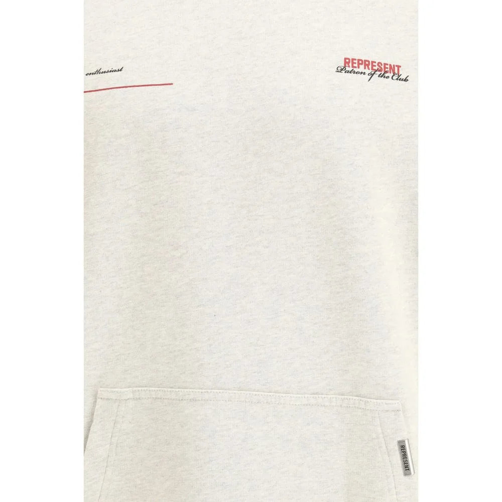 Represent Beige Cotton Sweatshirt