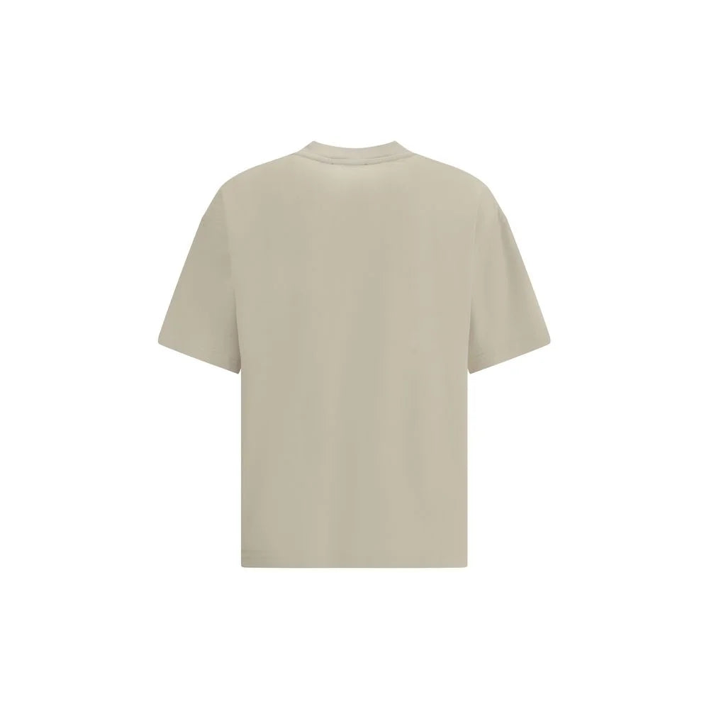 Represent Beige Cotton T-Shirt