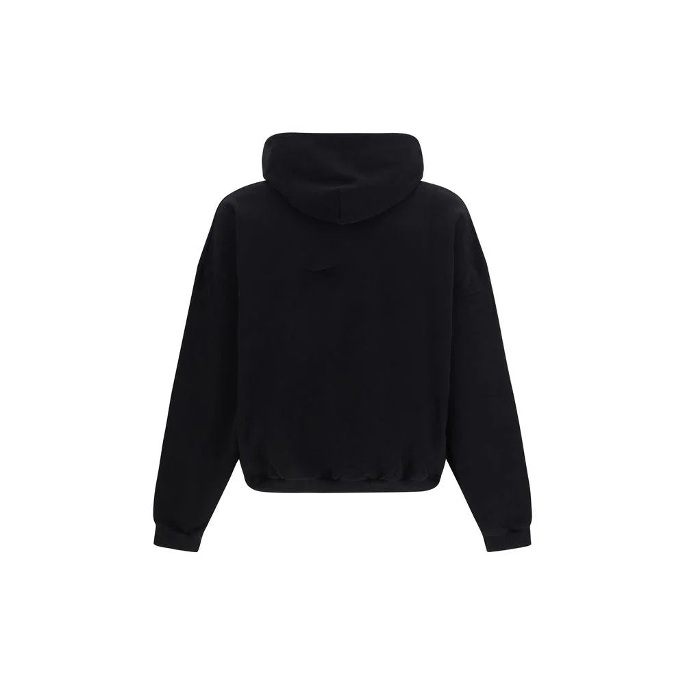 Represent Black Cotton Sweatshirt