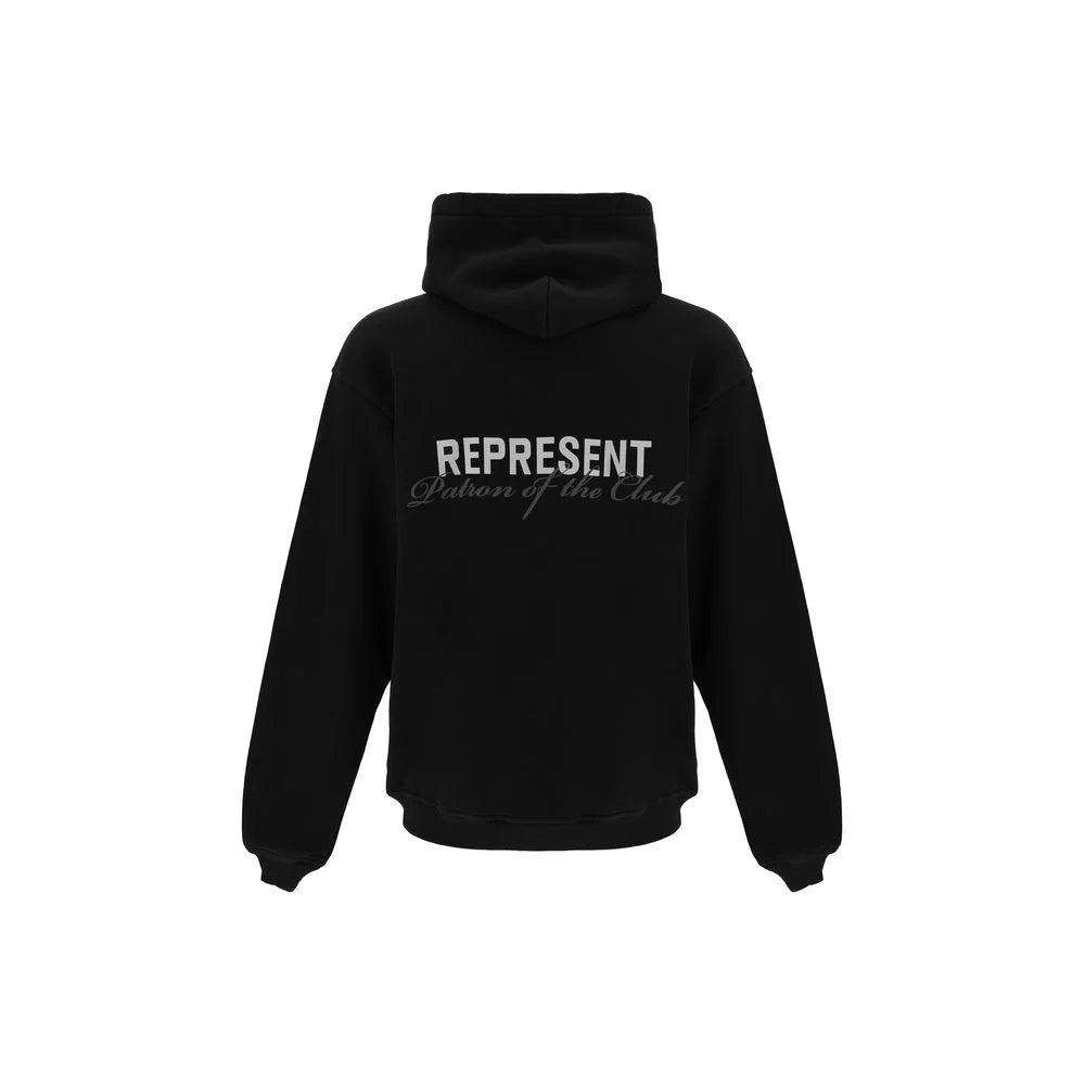 Represent Black Cotton Sweatshirt