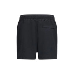 Represent Black Fabric Short And Mini Shorts