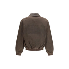 Barna pamut bomber dzseki