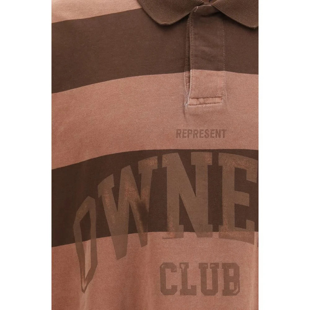 Represent Brown Cotton Shirt