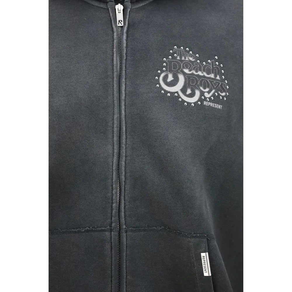 Represent Gray Cotton Sweatshirt