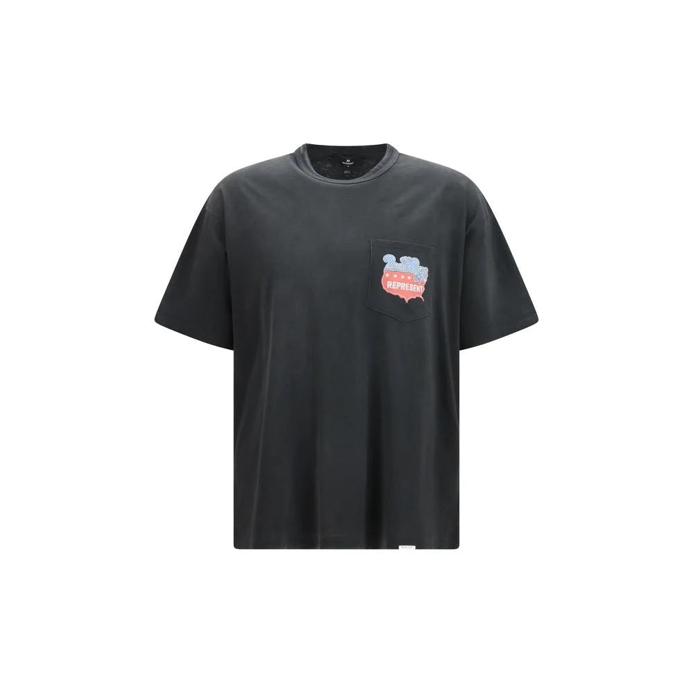 Represent Gray Cotton T-Shirt