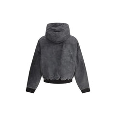 Represent Hooded Bomber washed - L - Bomber Jackets