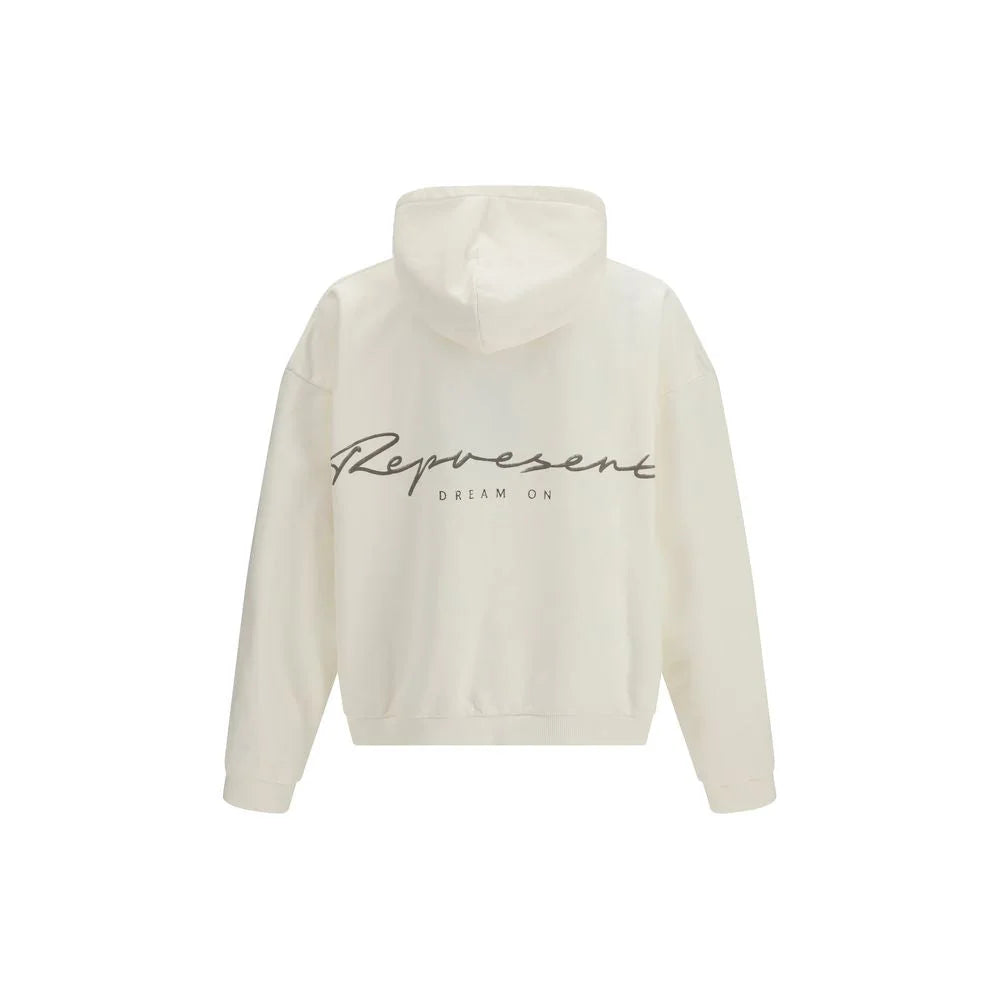 Represent vit sweatshirt i bomull