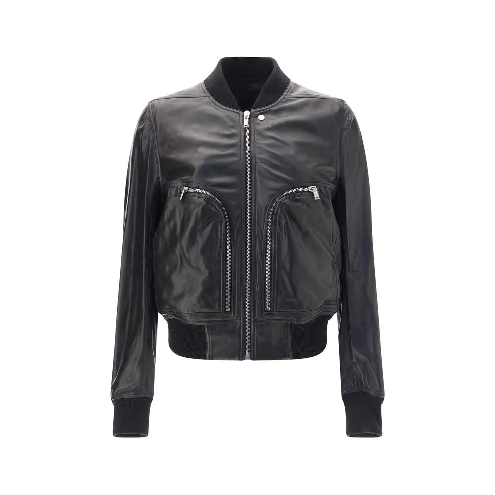 Rick Owens Bauhaus Flight Leather Jacket - IT50 | L
