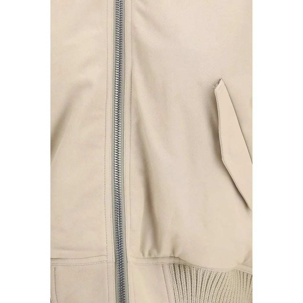 Rick Owens beige nahkatakki - IT38 | S