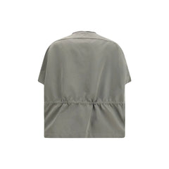 Rick Owens Bicolor Polyester Sleveless Jacket - One Size