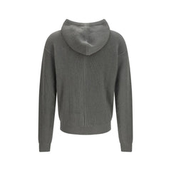 Rick Owens Bicolor Wool Oves Aries Hoodie - M