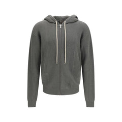 Rick Owens Bicolor Wool Oves Aries Hoodie - M