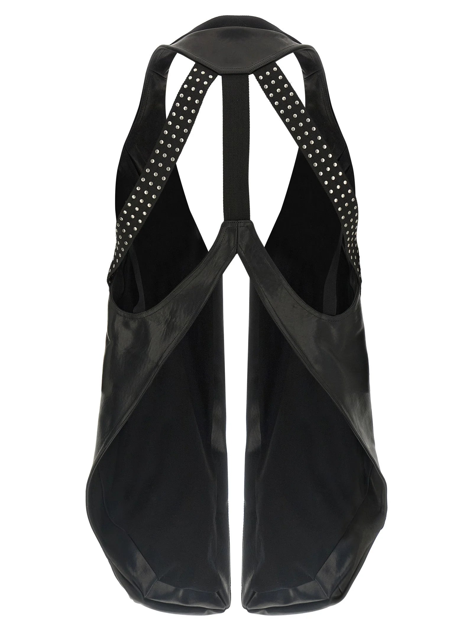 Rick Owens Black Bull Skin Sleeveless Jacket - IT50 | L