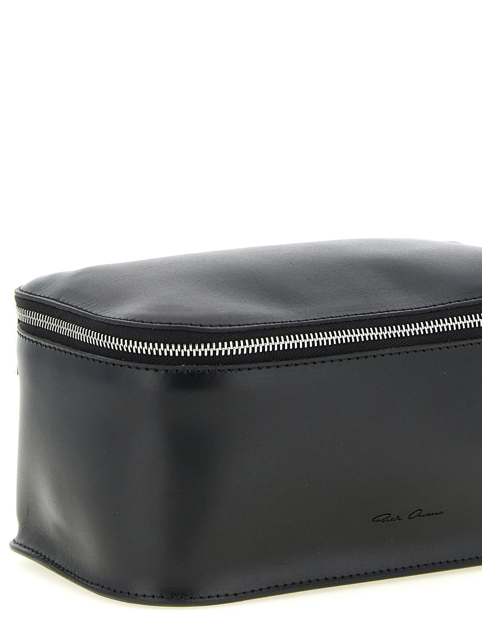 Rick Owens Black Calfskin Airpod Holder