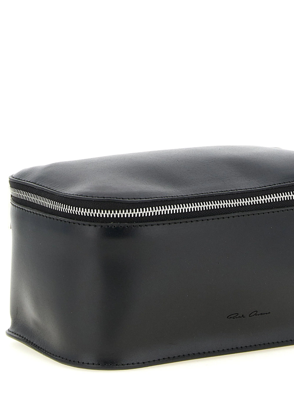 Rick Owens Black Calfskin Airpod Holder