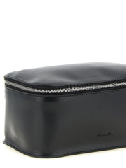 Rick Owens Black Calfskin Airpod Holder