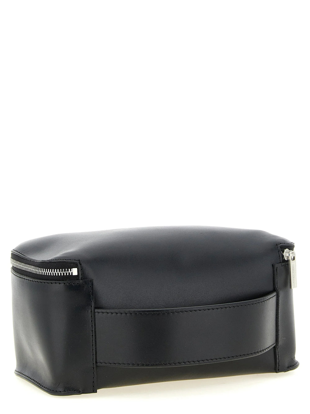 Rick Owens Black Calfskin Airpod Holder