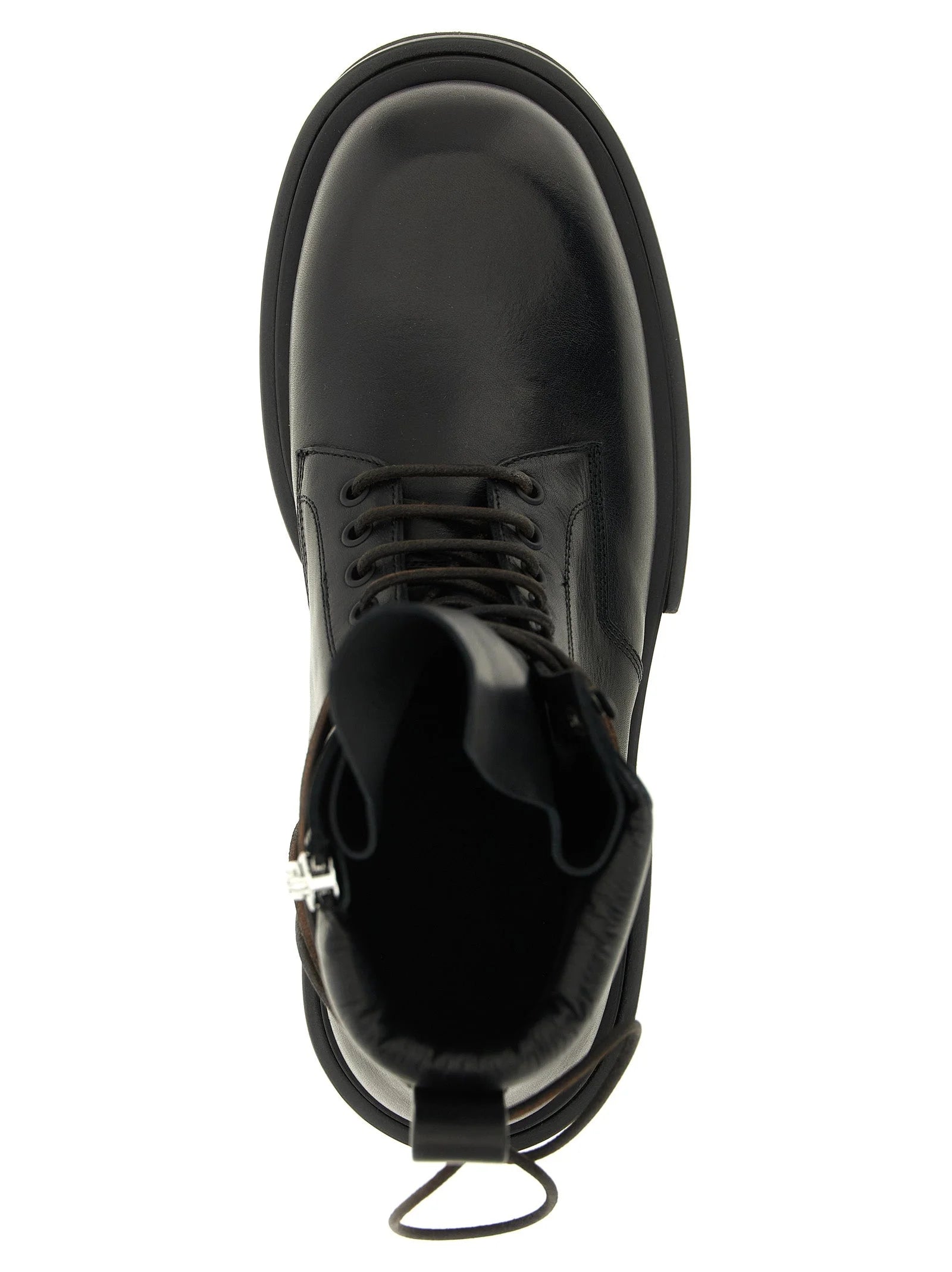 Rick Owens Black Calfskin Chelsea Boots