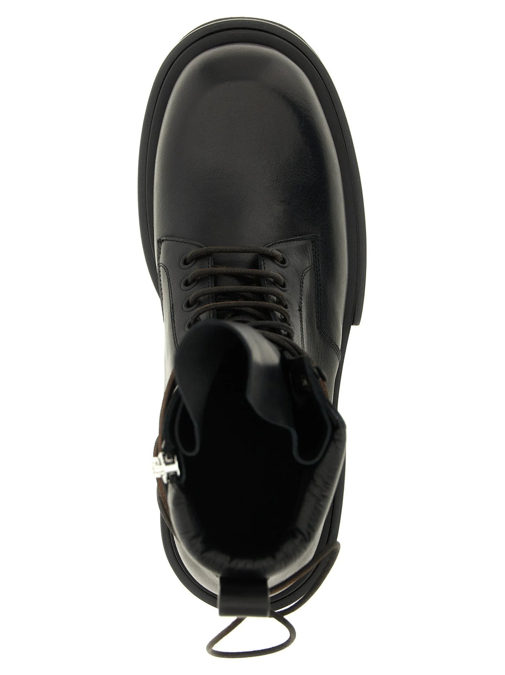 Rick Owens Black Calfskin Chelsea Boots