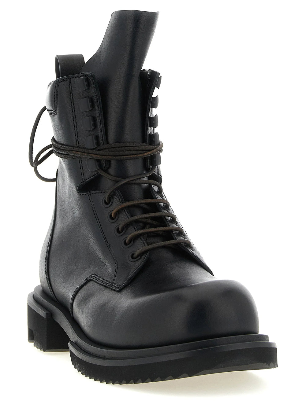 Rick Owens Black Calfskin Chelsea Boots