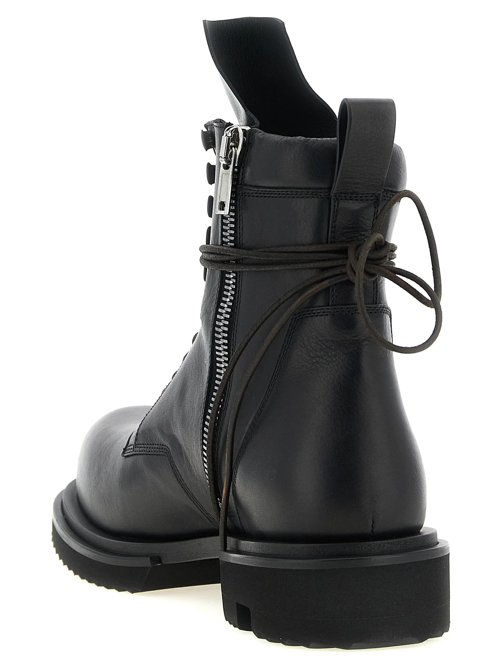 Rick Owens Black Calfskin Chelsea Boots