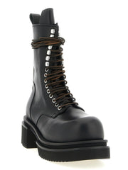 Rick Owens Black Calfskin Chelsea Boots