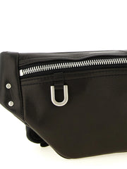 Rick Owens Black Calfskin Crossbody Bag