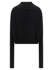 Rick Owens Black Cashmere Cardigan