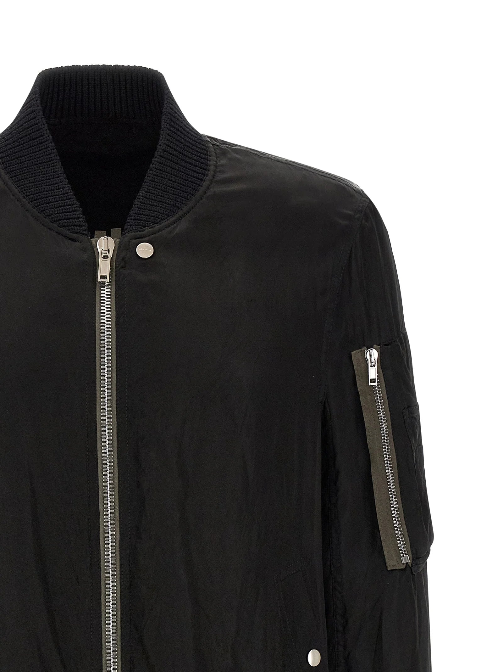 Rick Owens Black Copper Bomber