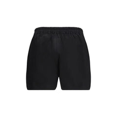 Rick Owens Black Cotton Bermuda Shorts