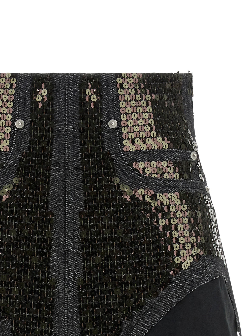 Rick Owens Zwarte Katoenen Bermuda Shorts - IT40