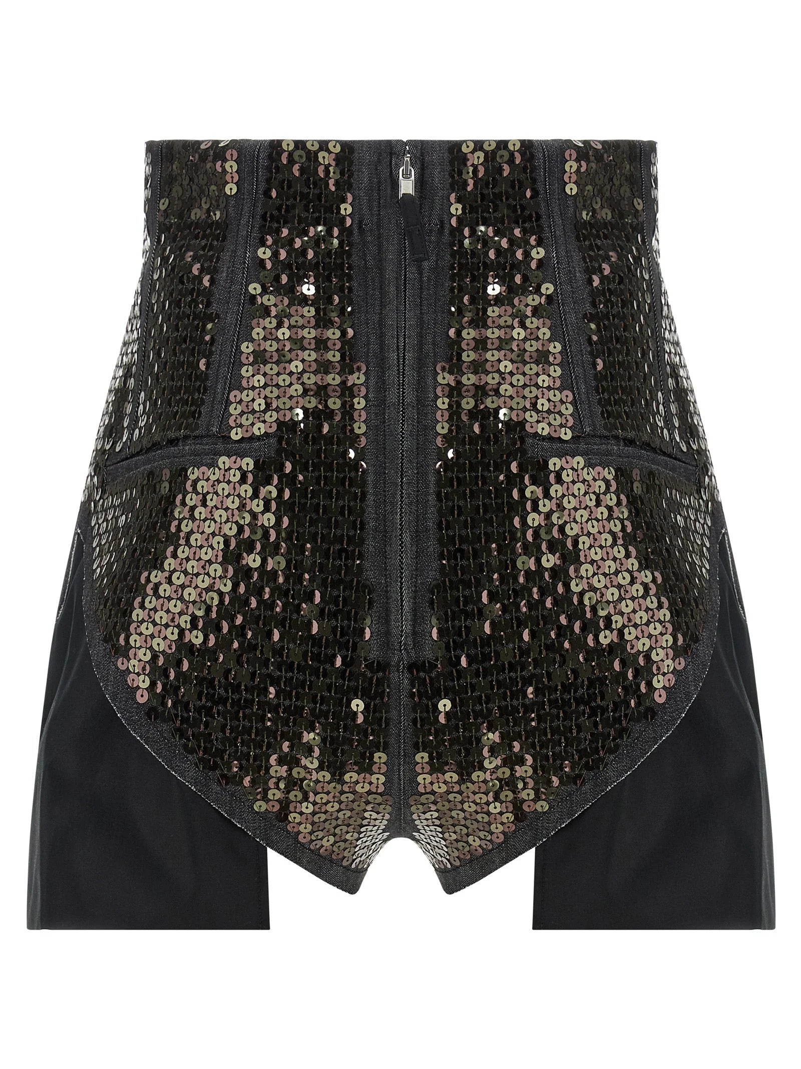 Rick Owens Zwarte Katoenen Bermuda Shorts - IT40