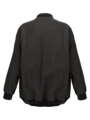 Rick Owens Black Cotton Bomber - IT52 | XL