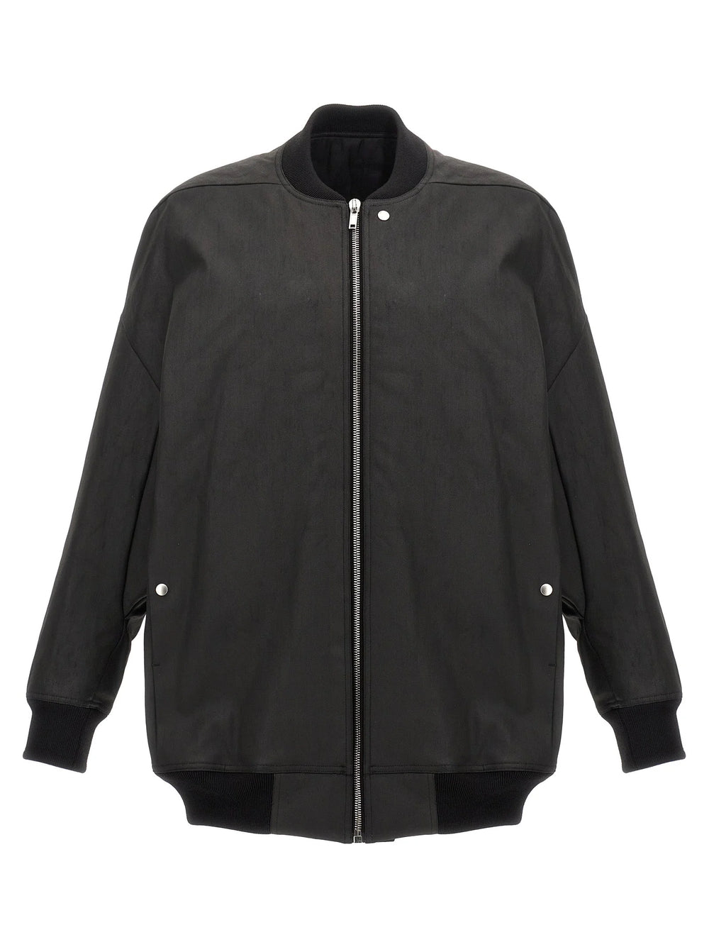 Rick Owens Black Cotton Bomber - IT52 | XL