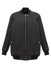 Rick Owens Black Cotton Bomber - IT52 | XL