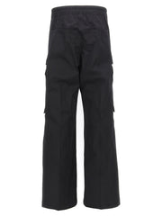 Rick Owens Black Cotton Cargo Pants - XXL