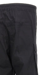 Rick Owens Black Cotton Cargo Pants - XXL