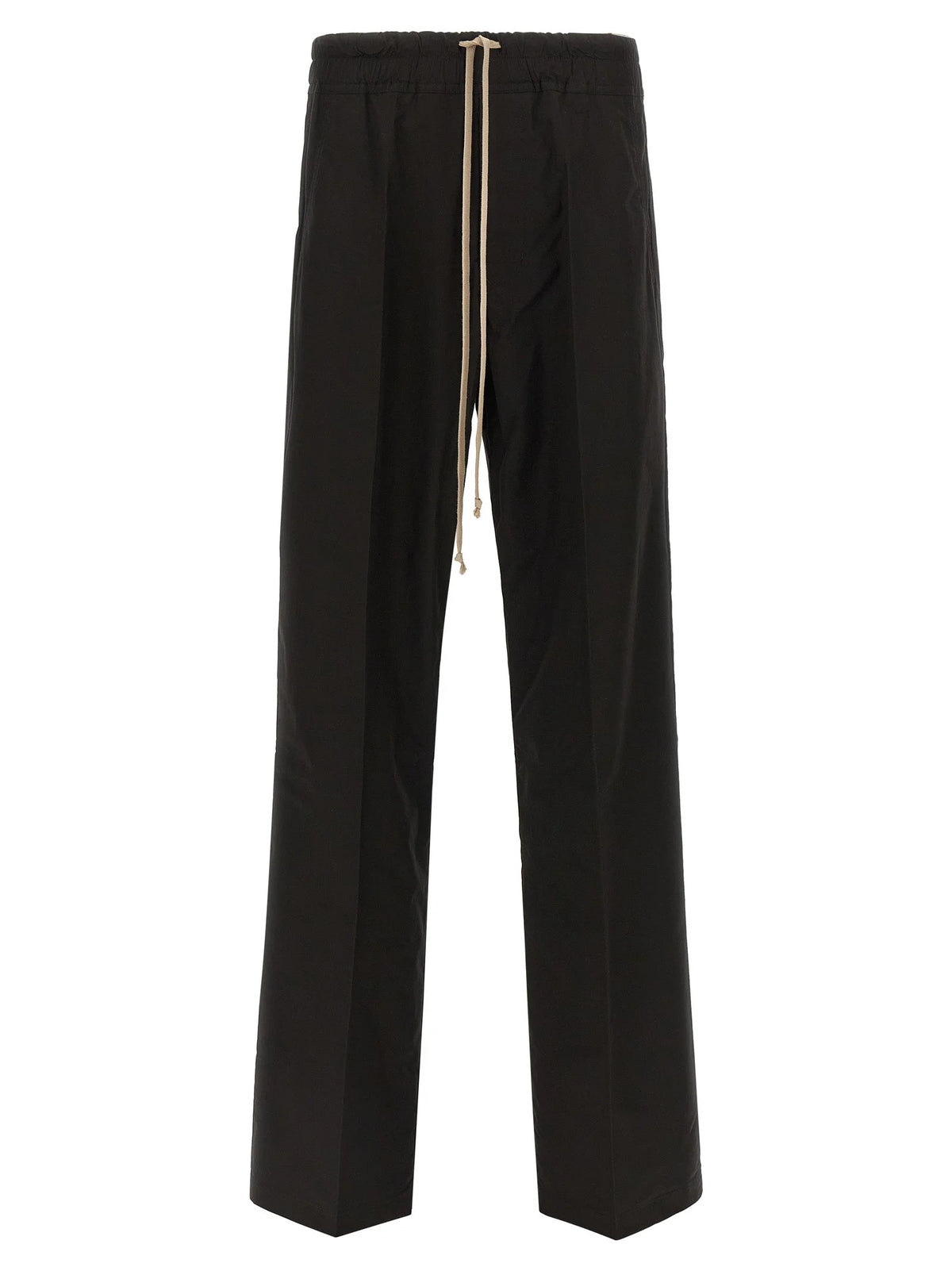 Rick Owens Black Cotton Casual Pants - IT52 | XL