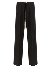 Rick Owens Black Cotton Casual Pants - IT52 | XL