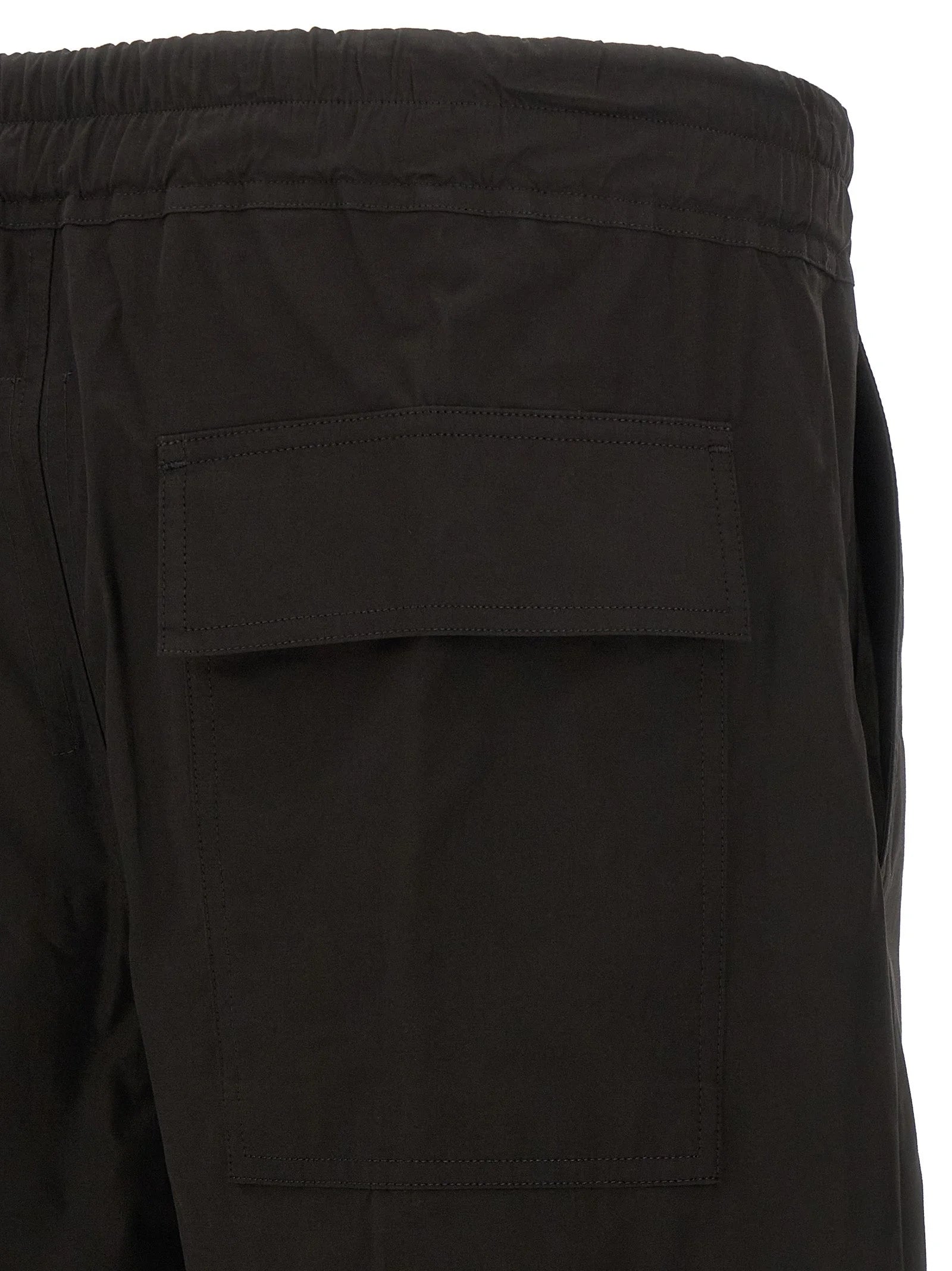 Rick Owens Black Cotton Casual Pants - IT52 | XL