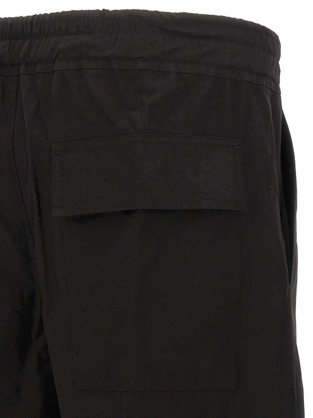 Rick Owens Black Cotton Casual Pants - IT52 | XL