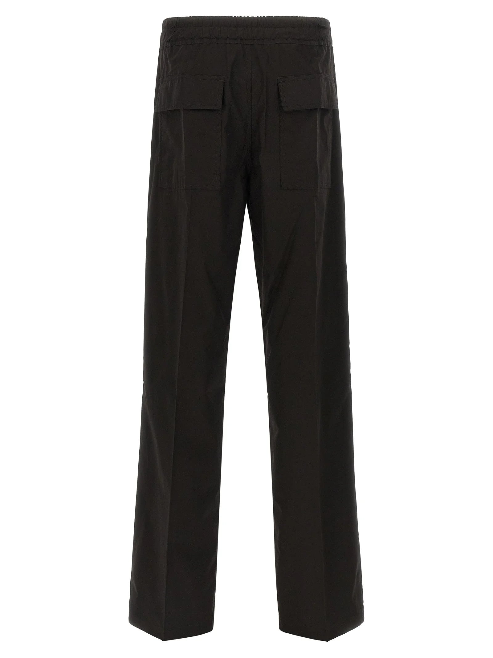 Rick Owens Black Cotton Casual Pants - IT52 | XL