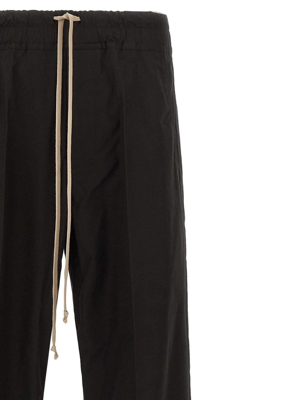 Rick Owens Black Cotton Casual Pants - IT52 | XL