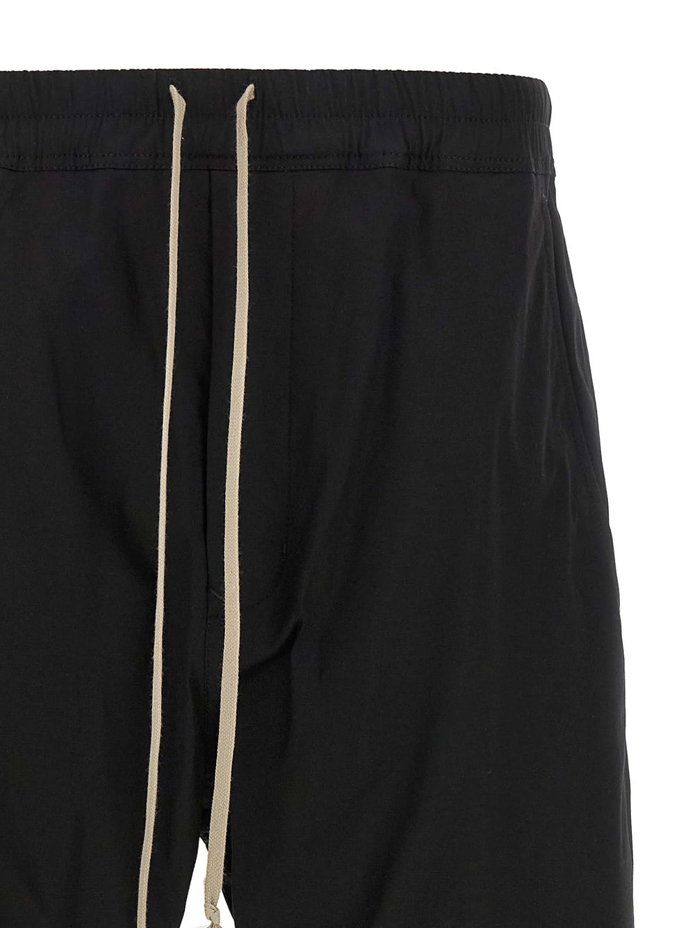 Rick Owens Black Cotton Joggers (Workout Pants)