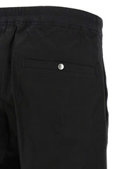 Rick Owens Black Cotton Joggers (Workout Pants)